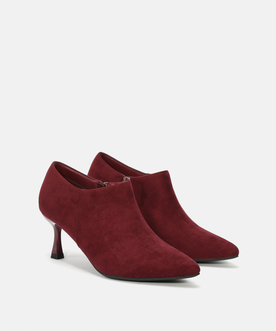 Zapatos tobilleros tacón image number null